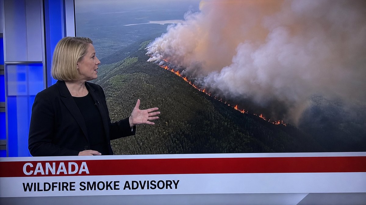 Canada 2026 wildfire season — smoke drifting across the country